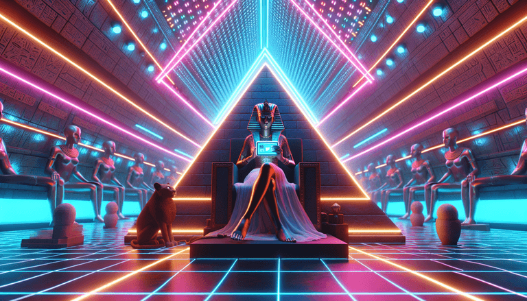 What if Cleopatra ruled with the power of Netflix?