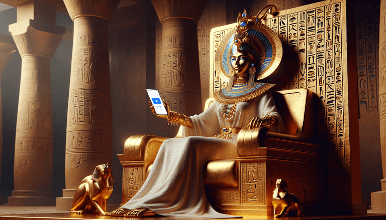 What if Cleopatra used Instagram to conquer hearts and lands alike?