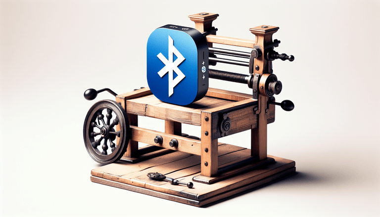 What if Gutenberg's press had access to Bluetooth?