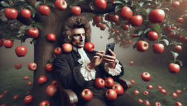What if Isaac Newton had access to smartphones?