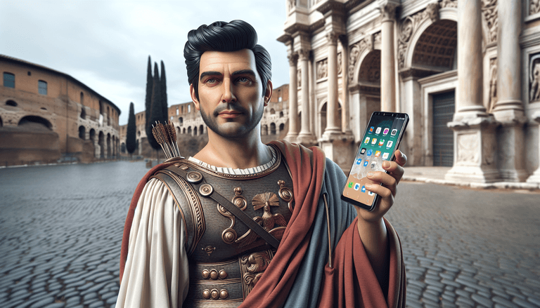 What if Julius Caesar had a smartphone?
