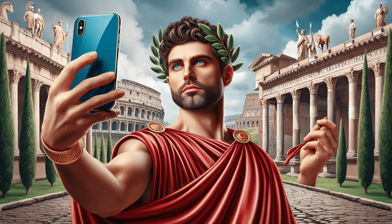 What if Julius Caesar had Instagram?