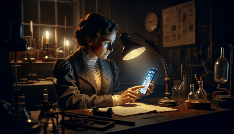 What if Marie Curie had a smartphone?