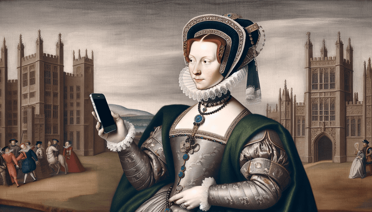 What if Queen Elizabeth I had access to Instagram?