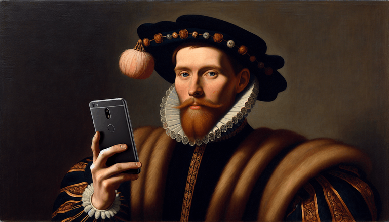 What if Queen Elizabeth I had an Instagram account?