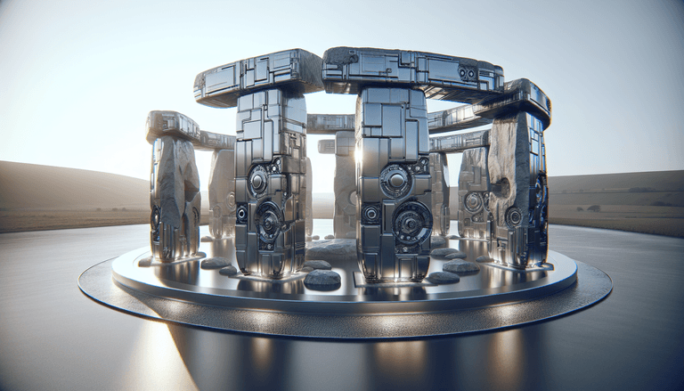 What if Stonehenge was built with the help of modern AI?