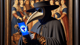 What if the Black Death had Twitter?