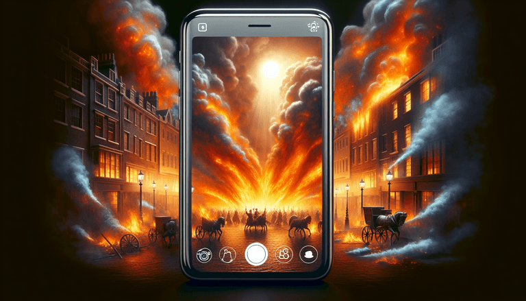 What if the great fire of London had Instagram?