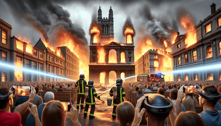 What if the Great Fire of London had the help of augmented reality glasses?