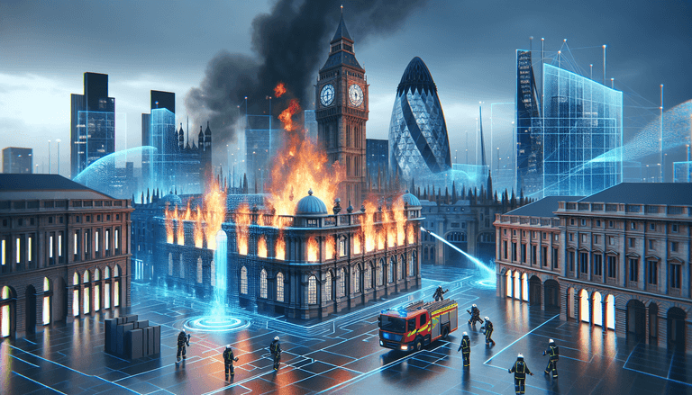 What if the Great Fire of London was fought with virtual reality?