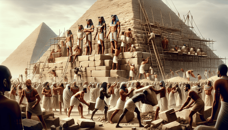 What if the Pharaohs had Instagram during the building of the Pyramids?