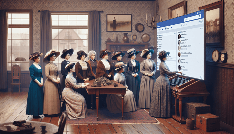 What if the Suffragettes had Facebook?