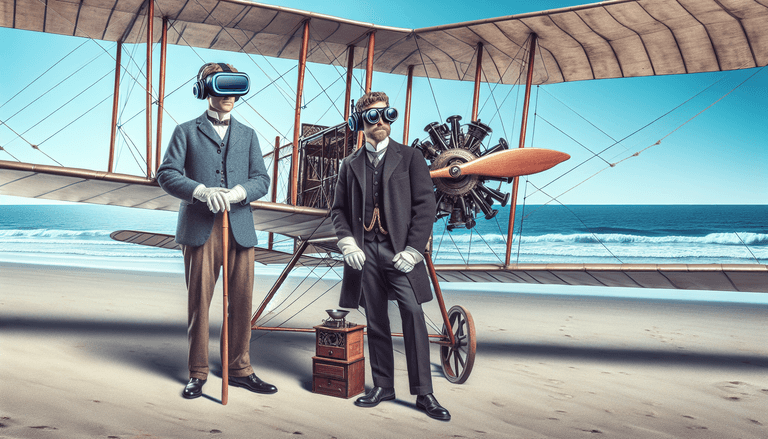 What if the Wright brothers had access to virtual reality?