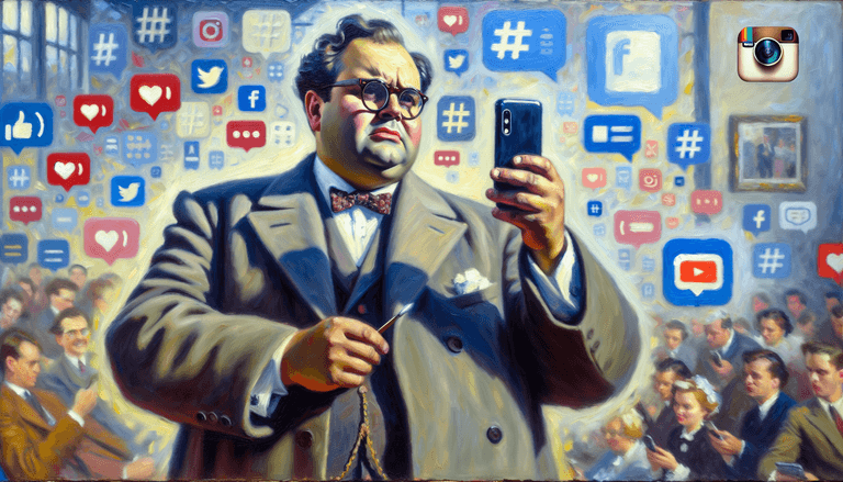 What if Winston Churchill had Instagram?