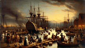 What would have happened at the Boston Tea Party with TikTok?