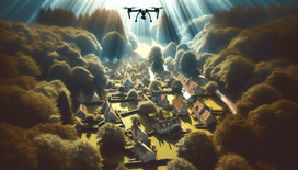 When Agatha Christie met the detective drone