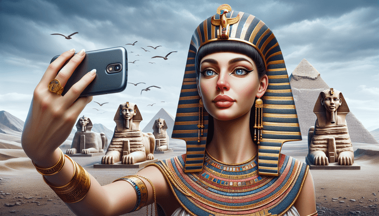 When Cleopatra met Instagram: The selfie that launched a thousand ships