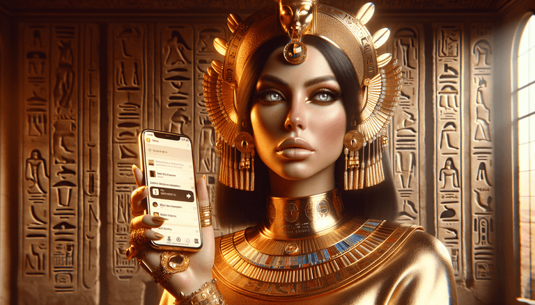 When Cleopatra Met Instagram