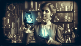 When Marie Curie Met the Smartphone: Unveiling Radium's Glow with Digital Gadgets