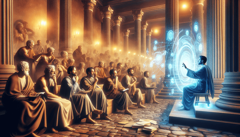 When Socrates met Wikipedia: the ultimate digital dialogue