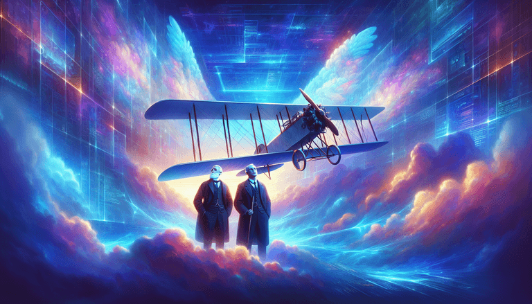 When the Wright Brothers Pleased the Virtual Clouds: The First Flight 2.0